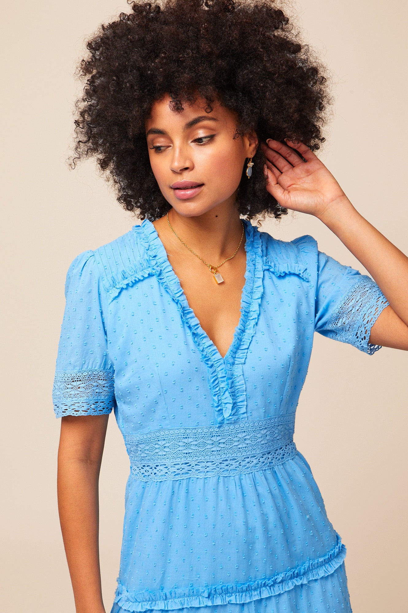 Viola Dress | Marina Blue