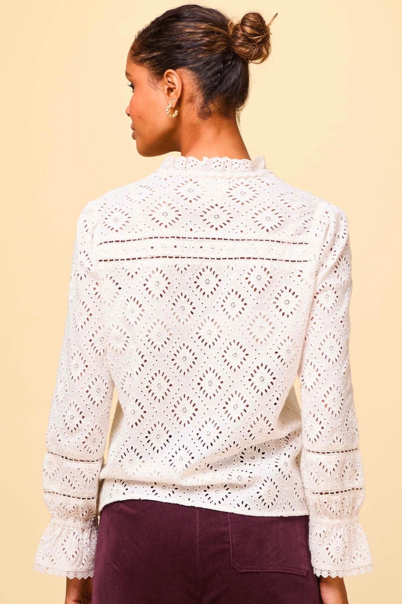 Flo Blouse | Ivory