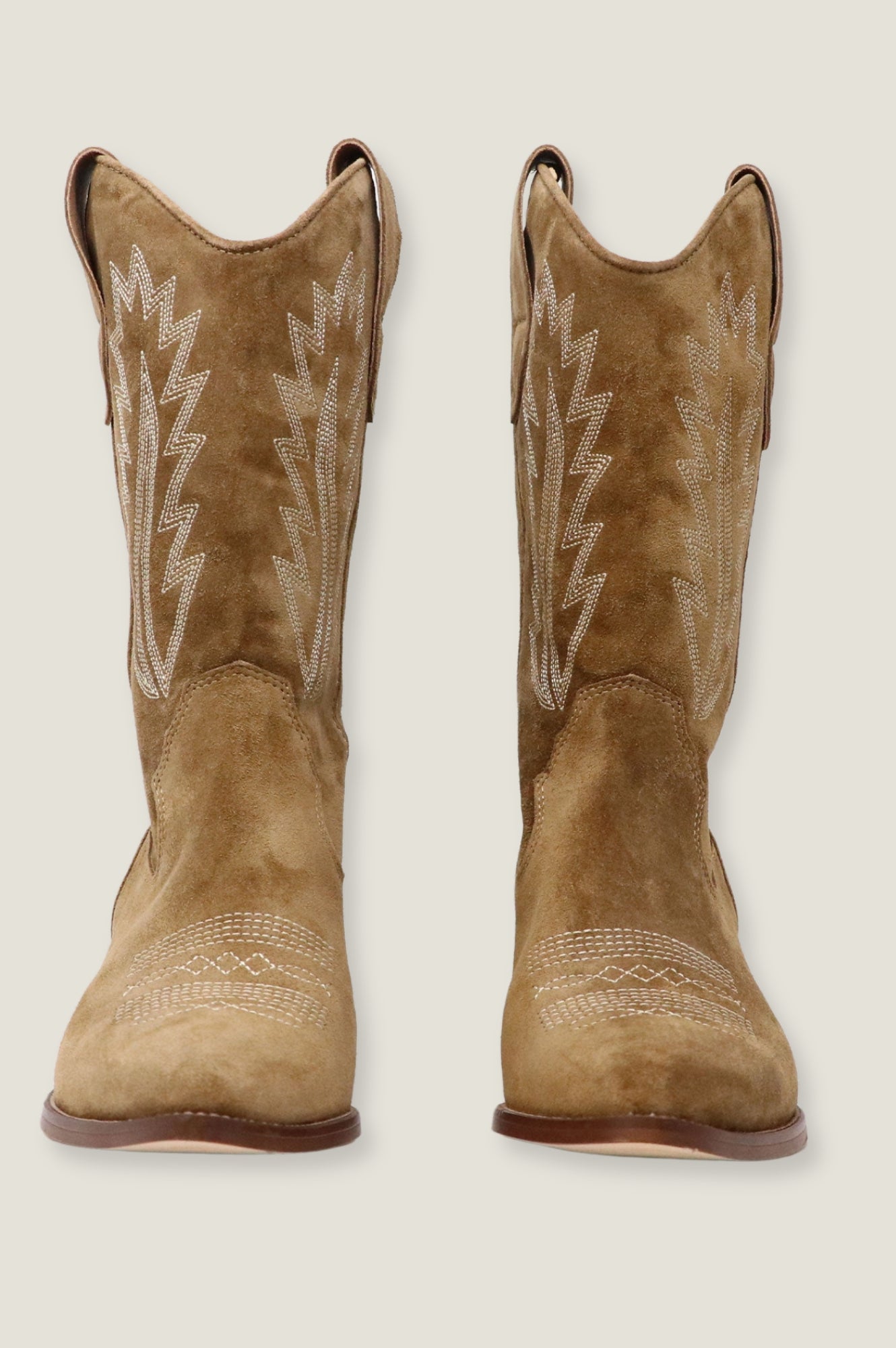 ALPE Camilla Cowboy Boots | Camel