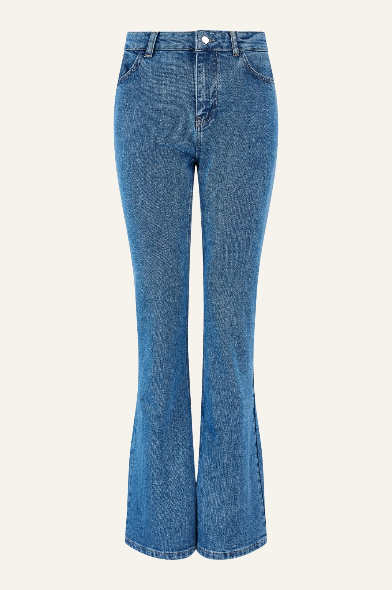 Denim Boot Cut Jean | Mid Wash
