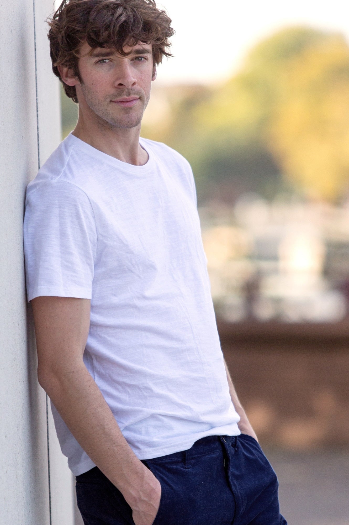 Men's Crew Neck T-Shirt | White