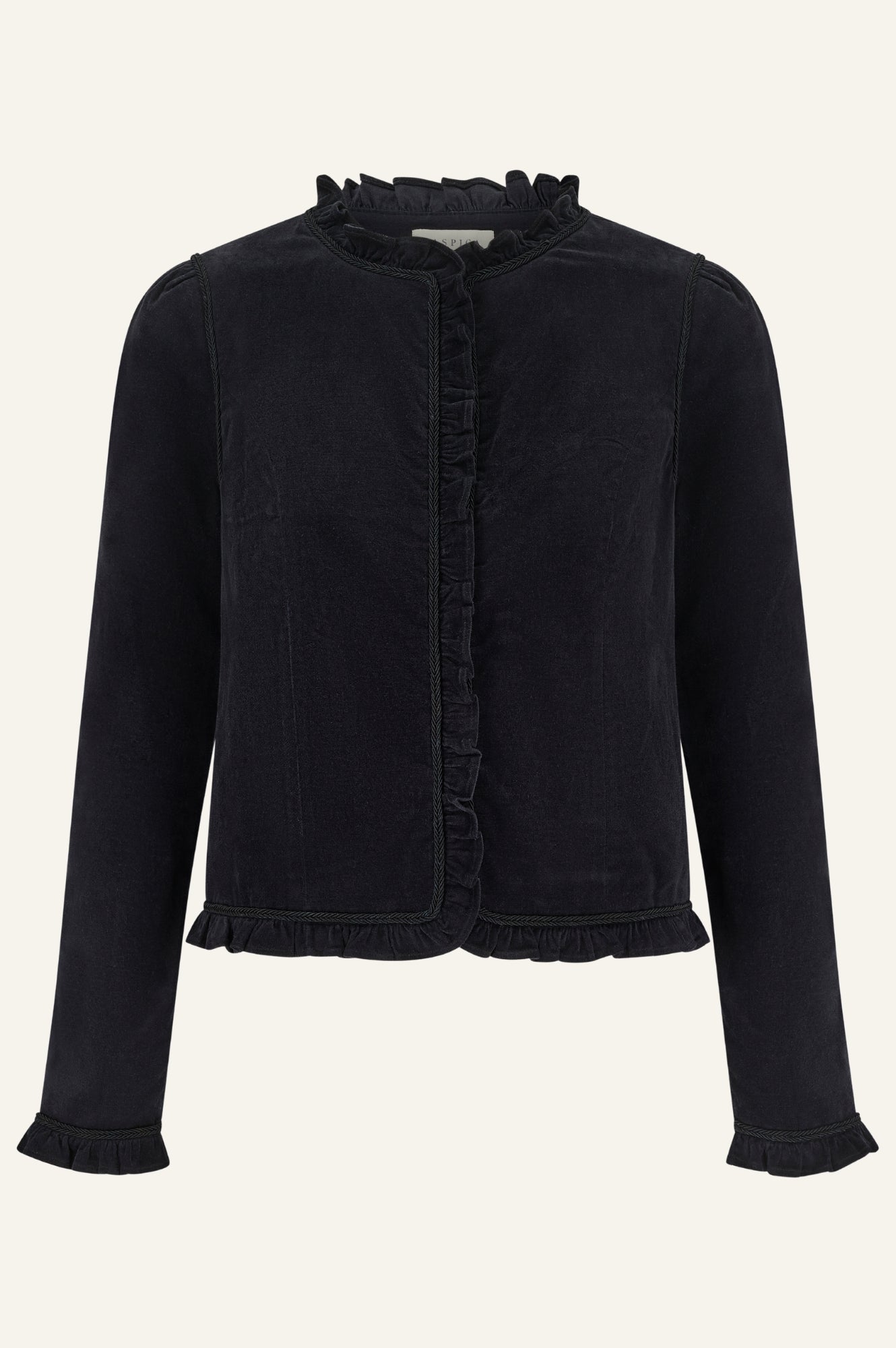 Frances Corduroy Jacket | Black