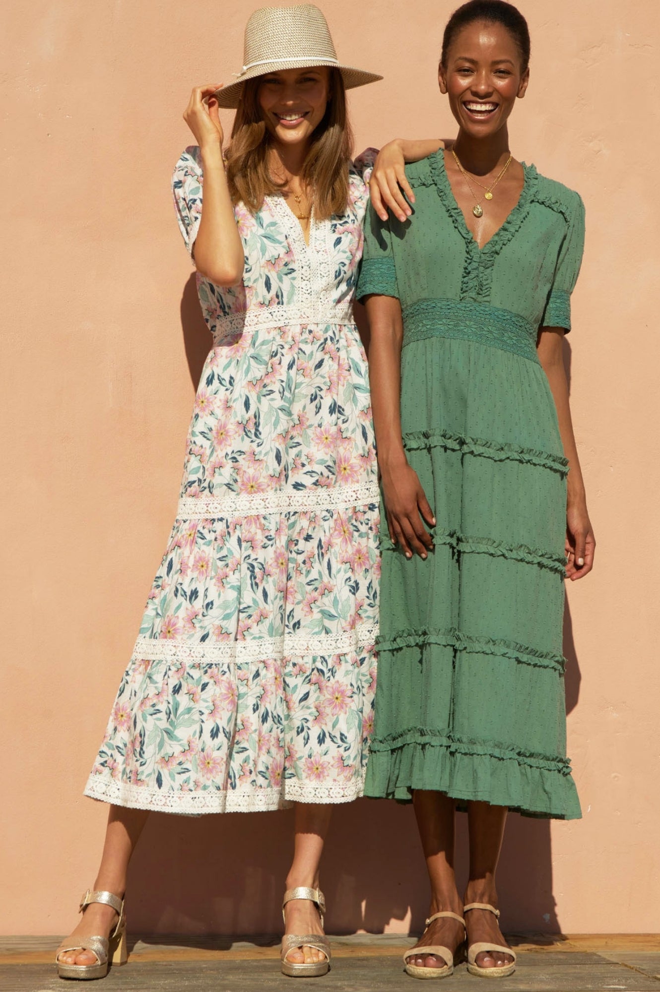 Viola Dress | Khaki