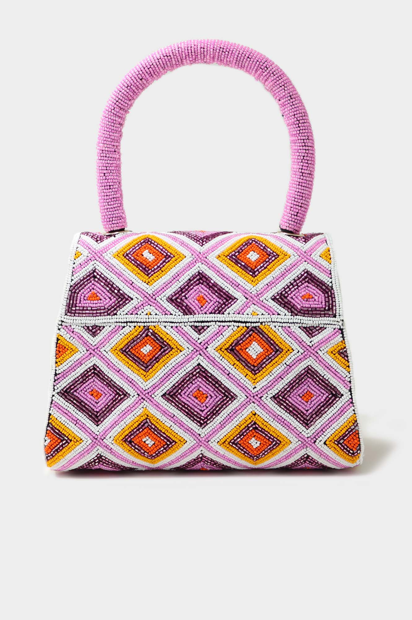 Beaded Handbag | Pink