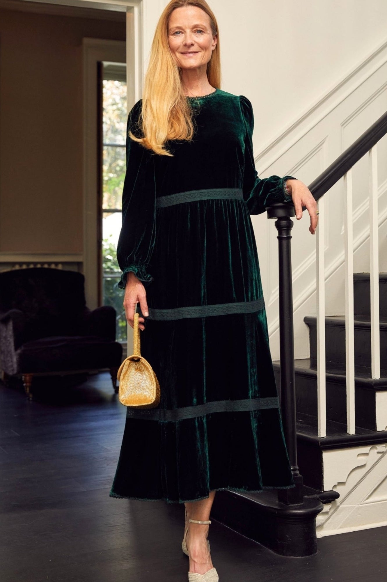 Clara Dress | Emerald