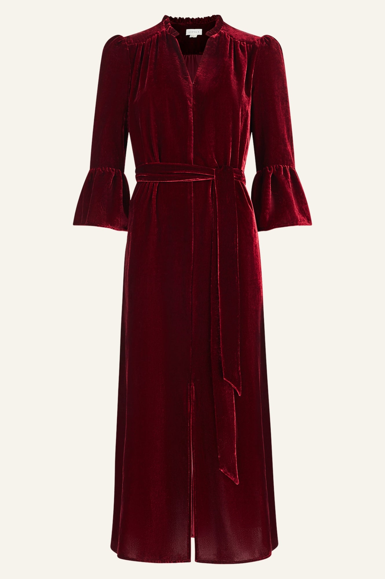 Astrid Velvet Dress | Ruby