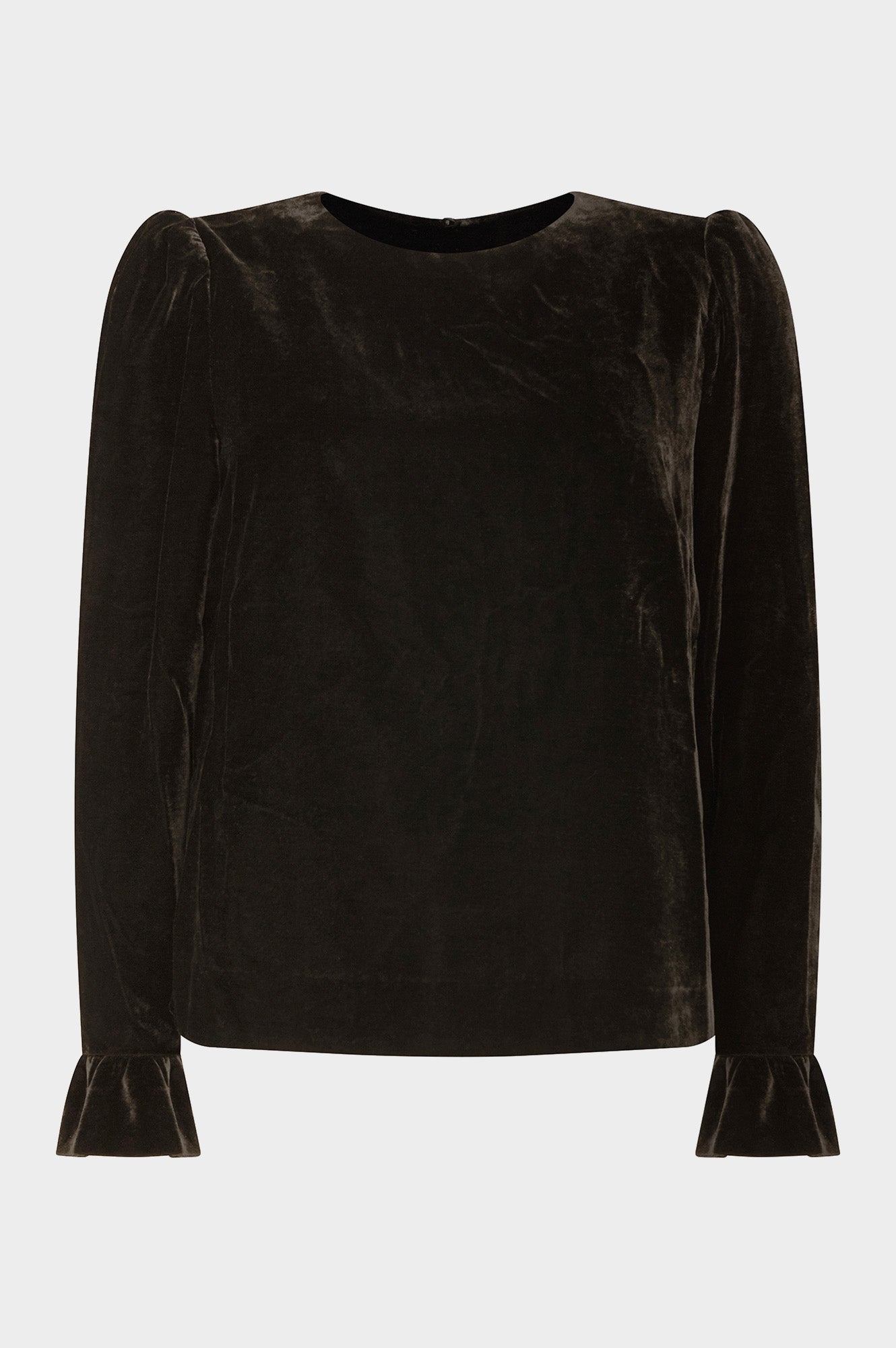 Victoria Velvet Top | Black