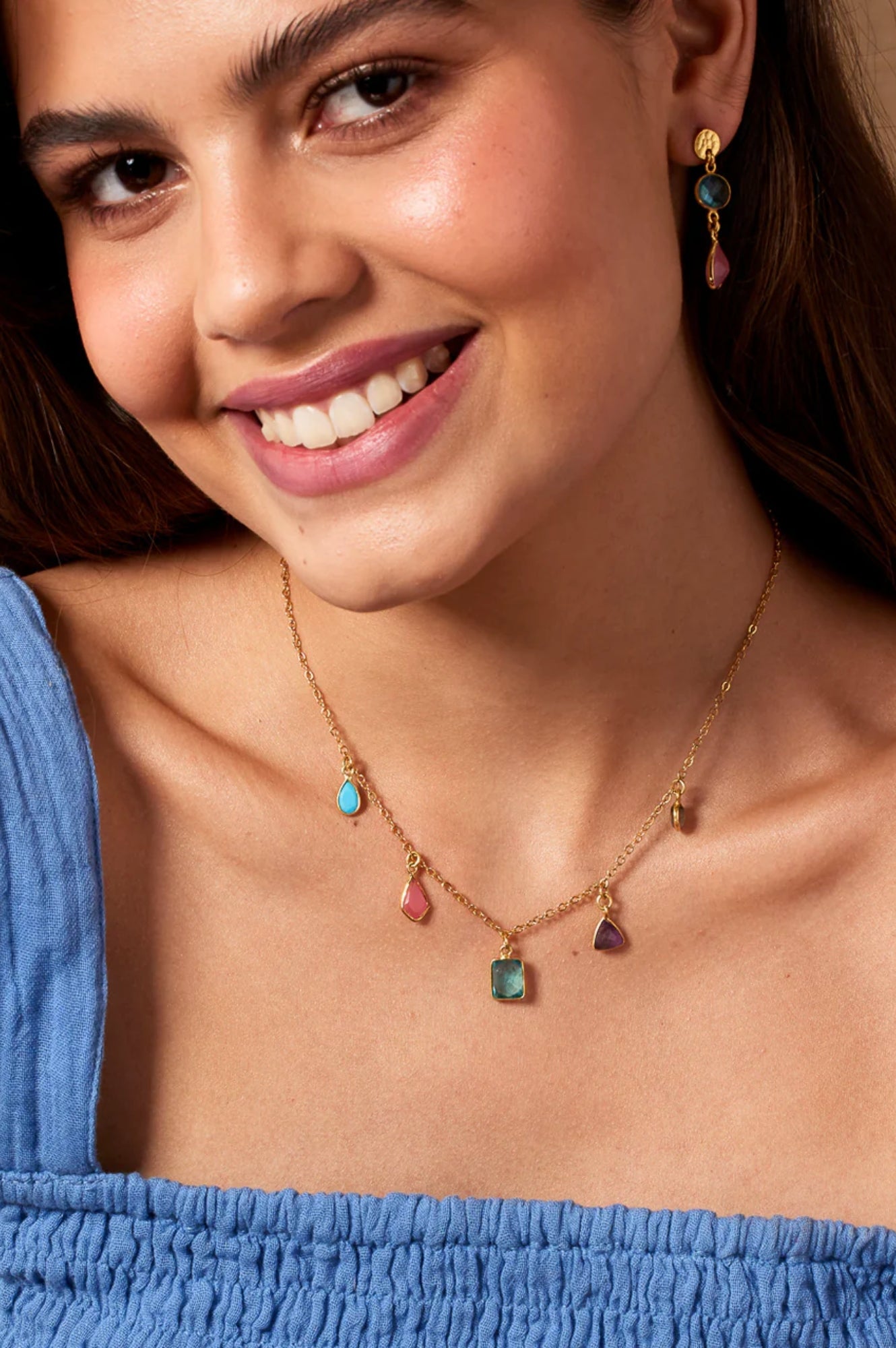 ASHIANA Flaur Necklace | Multi
