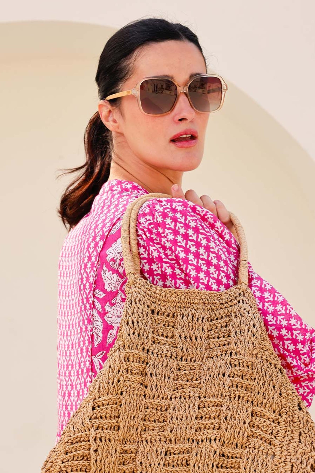 SOEK Scarlett Sunglasses | Champagne