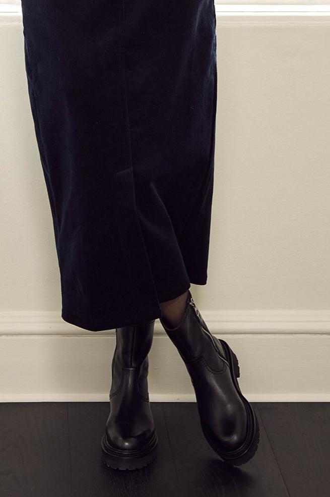 HOFF Office Leather Boot | Black