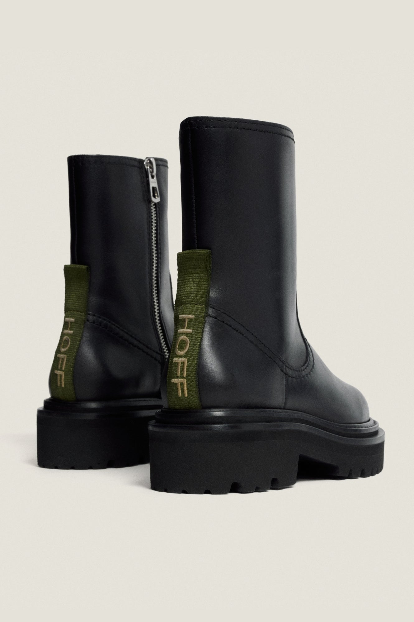 HOFF Office Leather Boot | Black