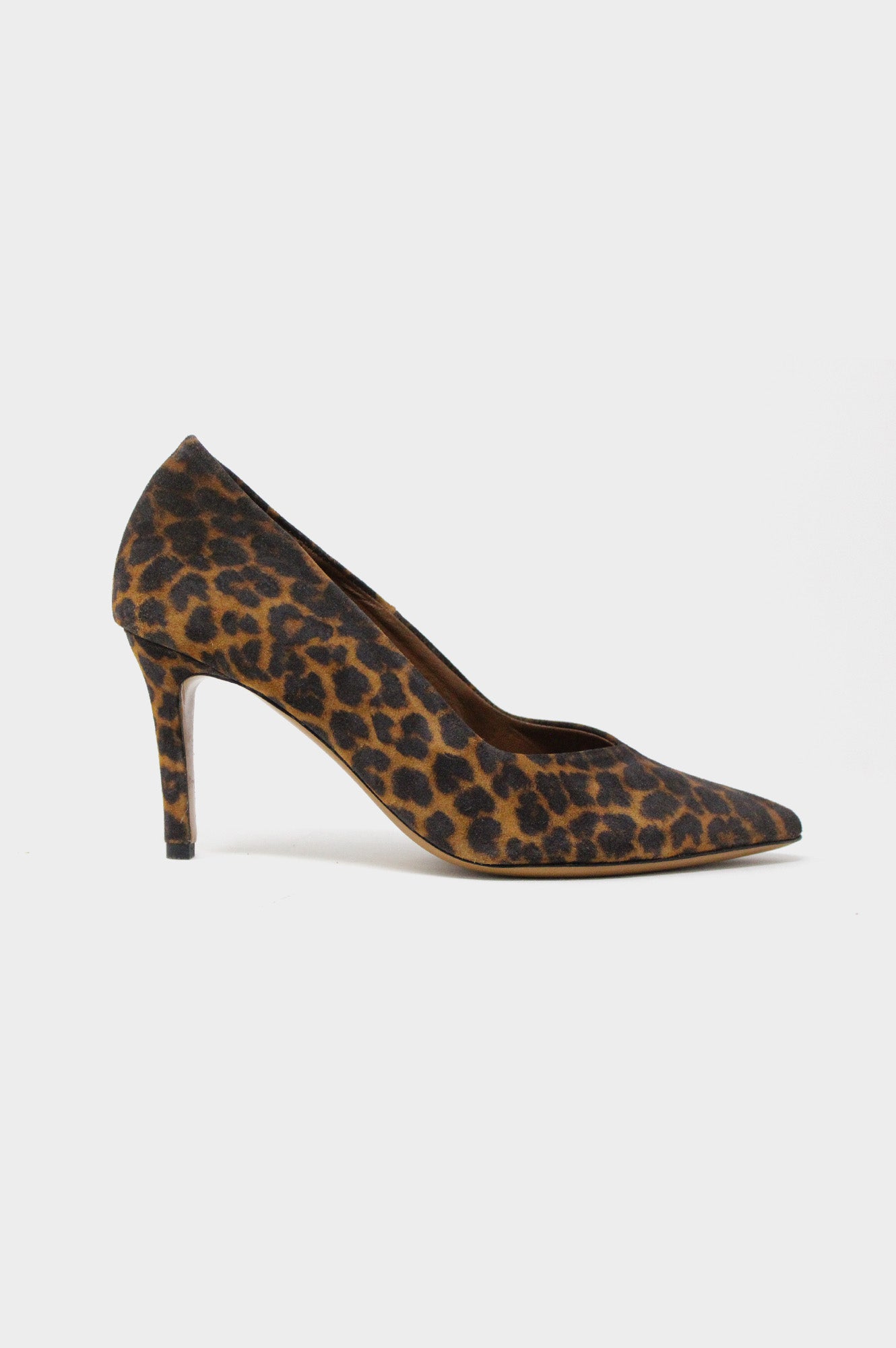 Trini Mid Heel Pump | Leopard